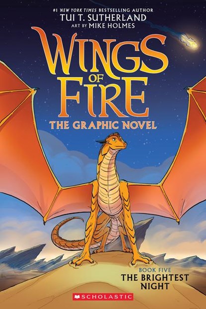 The Brightest Night (Wings of Fire Graphic Novel 5), Tui T. Sutherland - Paperback - 9781338730852