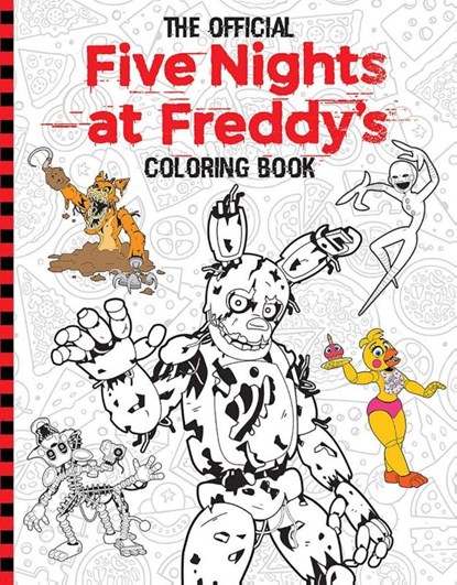 Official Five Nights at Freddy's Coloring Book, Scott Cawthon - Paperback - 9781338741186