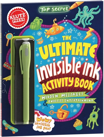 Top Secret: The Ultimate Invisible Ink Activity Book (Klutz Activity Book), Klutz Press - Gebonden - 9781338745283