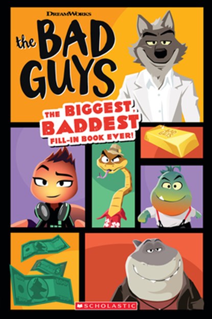 The Bad Guys Movie: The Biggest, Baddest Fill-in Book Ever!, Terrance Crawford - Paperback - 9781338745702