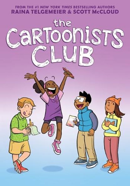 The Cartoonists Club: A Graphic Novel, Raina Telgemeier - Gebonden - 9781338777222