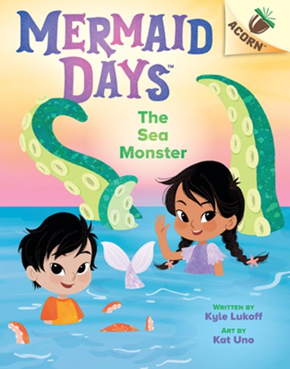 The Sea Monster: An Acorn Book (Mermaid Days #2), Kyle Lukoff - Gebonden - 9781338794687