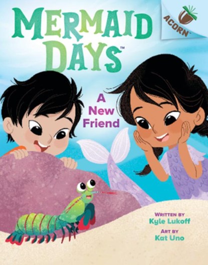 A New Friend: An Acorn Book (Mermaid Days #3), Kyle Lukoff - Gebonden - 9781338794984