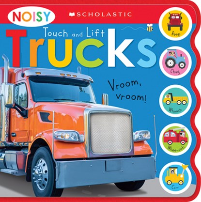 Noisy Touch and Lift Trucks: Scholastic Early Learners (Sound Book), Scholastic - Overig - 9781338804423