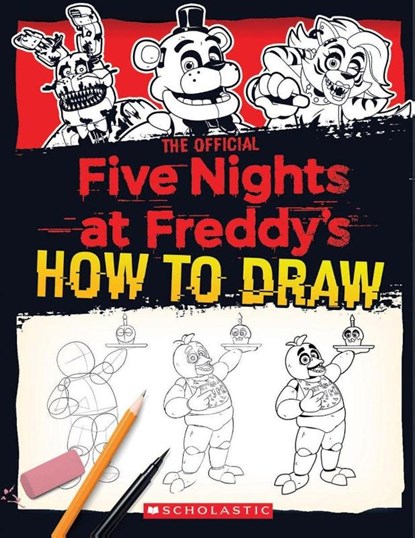 Five Nights at Freddy's How to Draw, Scott Cawthon - Paperback - 9781338804720