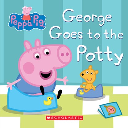 PEPPA PIG GEORGE GOES TO THE P, David Gomez - Gebonden - 9781338819267
