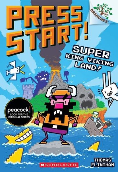 Super King Viking Land!: A Branches Book (Press Start! #13), Thomas Flintham - Paperback - 9781338828757