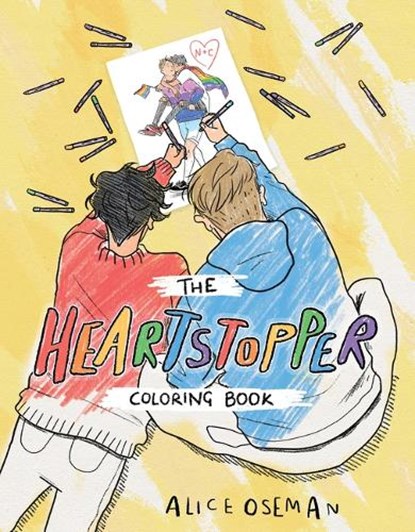 Oseman, A: Official Heartstopper Coloring Book, Alice Oseman - Paperback - 9781338853902