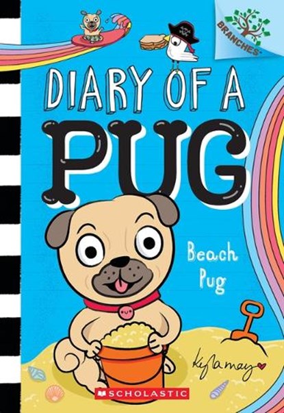 May, K: Beach Pug: A Branches Book (Diary of a Pug #10), Kyla May - Paperback - 9781338877601