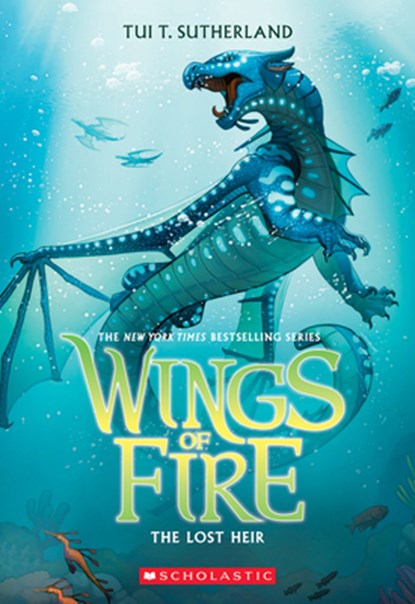 LOST HEIR (WINGS OF FIRE #2), Tui T. Sutherland - Paperback - 9781338883206