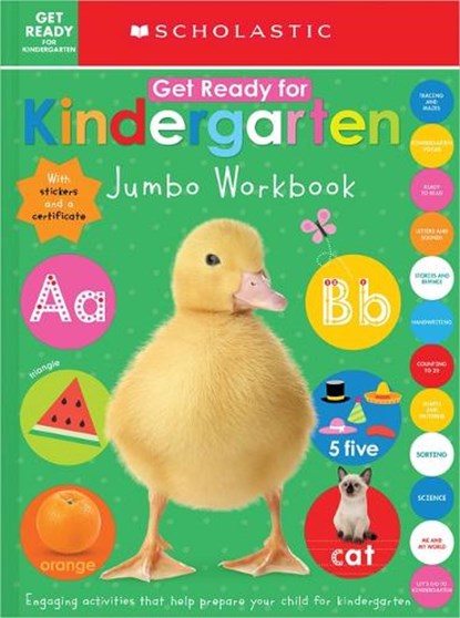 Get Ready for Kindergarten Jumbo Workbook: Scholastic Early Learners (Jumbo Workbook), Scholastic - Paperback - 9781339010021