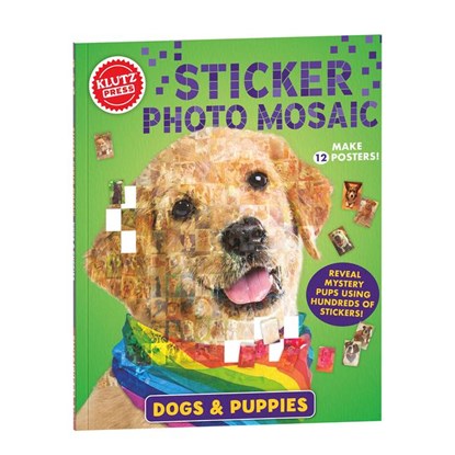Sticker Photo Mosaic: Dogs & Puppies, Editors of Klutz - Gebonden - 9781339019239