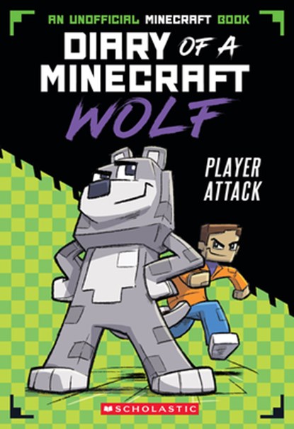 Player Attack (Diary of a Minecraft Wolf #1), Winston Wolf - Paperback - 9781339041223