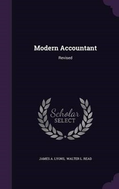 Modern Accountant, LYONS,  James a. - Gebonden - 9781342919977