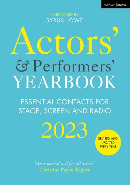Actors' and Performers' Yearbook 2023, niet bekend - Paperback - 9781350288263