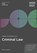 Core Statutes on Criminal Law 2020-21, Mark James - Paperback - 9781352010442