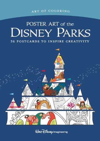 Art Of Coloring: Poster Art Of The Disney Parks, Disney Book Group - Paperback - 9781368012447