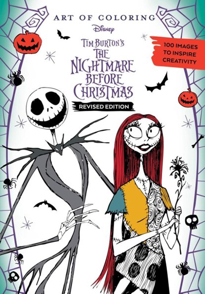 Art of Coloring: Disney Tim Burton's The Nightmare Before Christmas, Disney Books - Paperback - 9781368081658