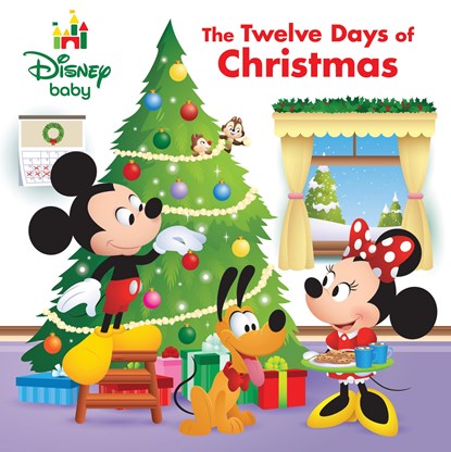 Disney Baby: The Twelve Days of Christmas, Elizabeth Rudnick - Gebonden - 9781368095495