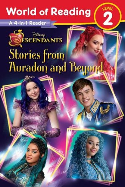World of Reading: Descendants 4-in-1 Reader: Stories from Auradon and Beyond, Steve Behling - Paperback - 9781368108867