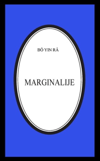 Marginalije, Bô Yin Râ - Ebook - 9781370260362