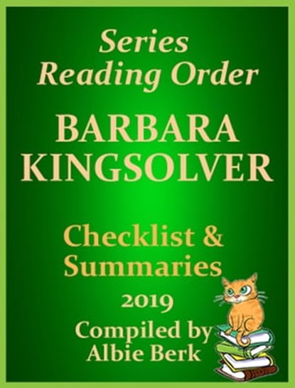 Barbara Kingsolver: Best Reading Order - with Summaries & Checklist - Updated 2019, Albie Berk - Ebook - 9781370386017