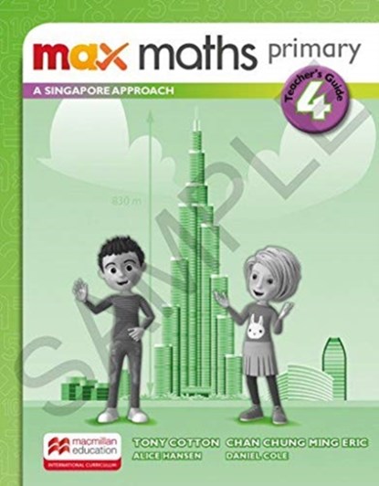 Max Maths Primary A Singapore Approach Grade 4 Teacher's Book, Tony Cotton - Paperback - 9781380017871