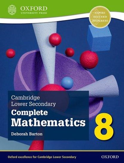 Cambridge Lower Secondary Complete Mathematics 8: Student Book (Second Edition), Deborah Barton - Paperback - 9781382018753