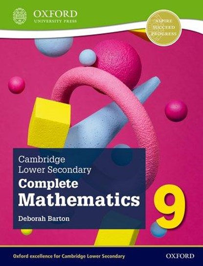 Cambridge Lower Secondary Complete Mathematics 9: Student Book (Second Edition), Deborah Barton - Paperback - 9781382018883