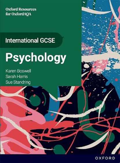 OxfordAQA International GCSE Psychology (9218): Student Book, Karen Boswell ; Sarah Harris - Paperback - 9781382052696