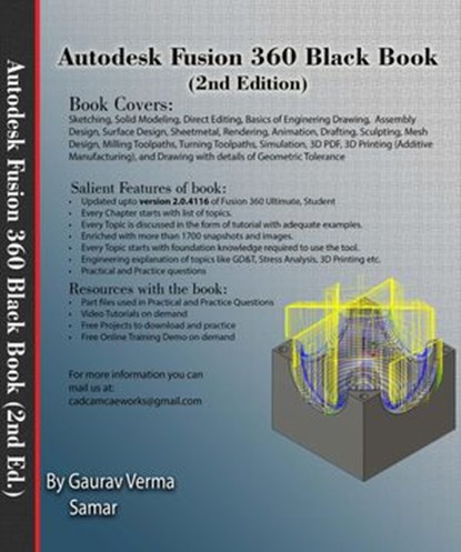 Autodesk Fusion 360 Black Book (2nd Edition) - Part 2, Gaurav Verma - Ebook - 9781386482116