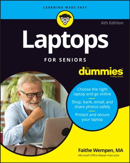 Laptops For Seniors For Dummies, Faithe (Computer Support Technician and Trainer) Wempen - Paperback - 9781394152162