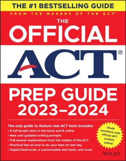 The Official ACT Prep Guide 2023-2024, ACT - Paperback - 9781394196500