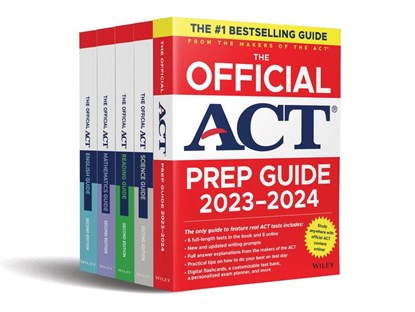 The Official ACT Prep & Subject Guides 2023-2024 Complete Set, ACT - Paperback - 9781394196524