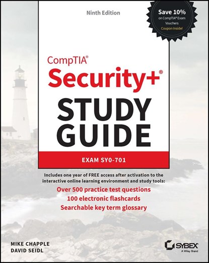 CompTIA Security+ Study Guide with over 500 Practice Test Questions, Mike (University of Notre Dame) Chapple ; David (Miami University; University of Notre Dame) Seidl - Paperback - 9781394211418