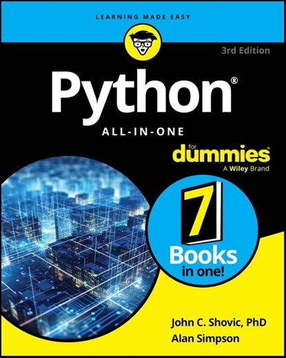 Python All-in-One For Dummies, John C. (University of Idaho) Shovic ; Alan Simpson - Paperback - 9781394236152