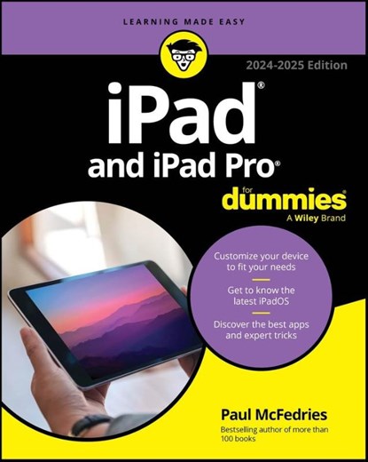 iPad and iPad Pro For Dummies, Paul McFedries - Paperback - 9781394241286