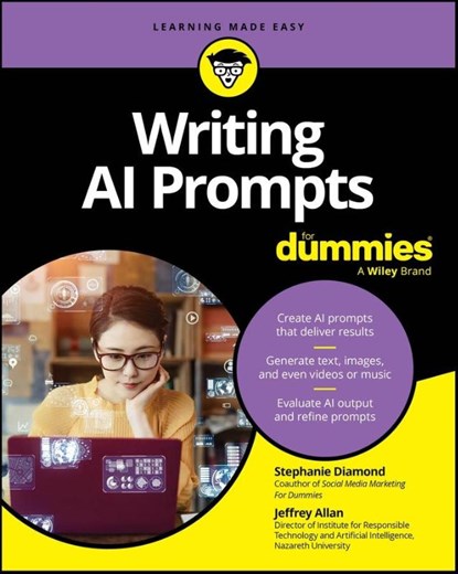 Writing AI Prompts For Dummies, Stephanie Diamond ; Jeffrey (Nazareth University) Allan - Paperback - 9781394244669