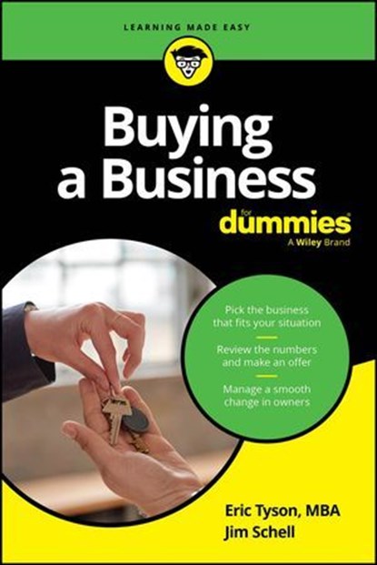 Buying a Business For Dummies, Eric Tyson ; Jim Schell - Ebook - 9781394245765