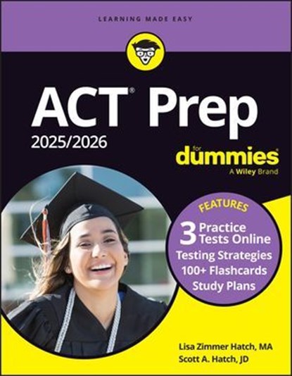 ACT Prep 2025/2026 For Dummies, Lisa Zimmer Hatch ; Scott A. Hatch - Ebook - 9781394258314