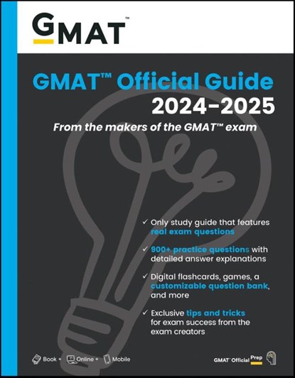 GMAT Official Guide 2024-2025: Book + Online Question Bank, GMAC (Graduate Management Admission Council) - Paperback - 9781394260027