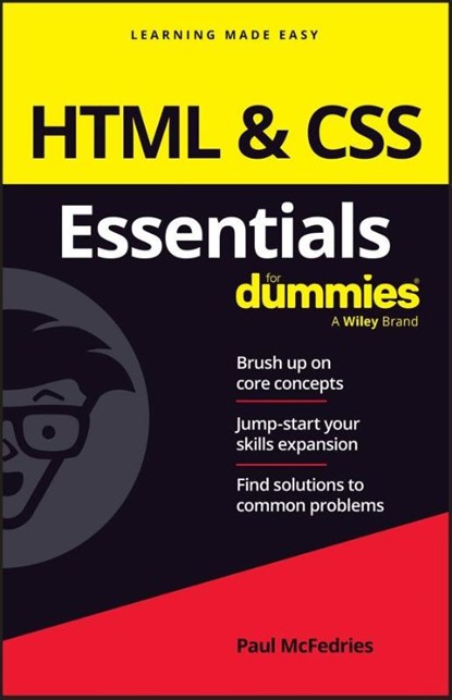HTML & CSS Essentials For Dummies, Paul McFedries - Paperback - 9781394262908