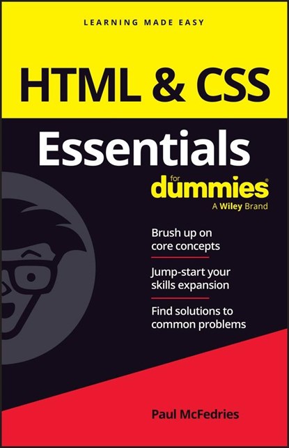 HTML & CSS Essentials For Dummies, Paul McFedries - Paperback - 9781394262908