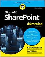 SharePoint For Dummies - Rosemarie Withee ; Ken Withee - 9781394295548