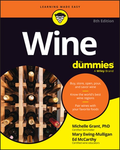Wine For Dummies, Michelle Grant ; Mary McCarthy ; Ed McCarthy - Paperback - 9781394320073