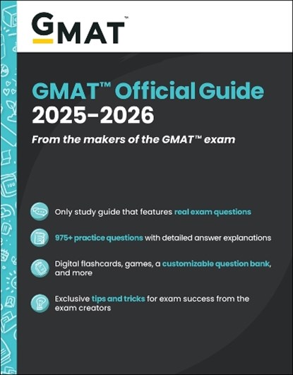 GMAT Official Guide 2025-2026, GMAC (Graduate Management Admission Council) - Paperback - 9781394333868