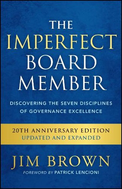 The Imperfect Board Member, Jim Brown - Gebonden - 9781394336548