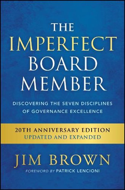 The Imperfect Board Member, Jim Brown - Gebonden - 9781394336548