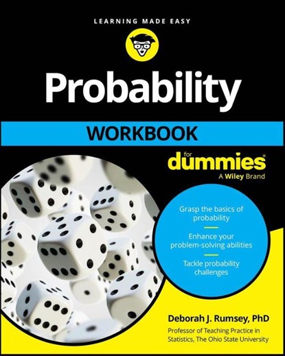 Probability Workbook For Dummies, Deborah J. (Ohio State University) Rumsey - Paperback - 9781394368167