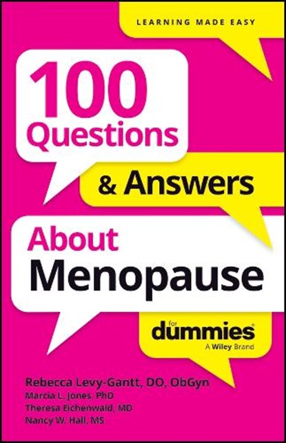 100 Questions & Answers About Menopause For Dummies, Rebecca Levy-Gantt - Paperback - 9781394369690
